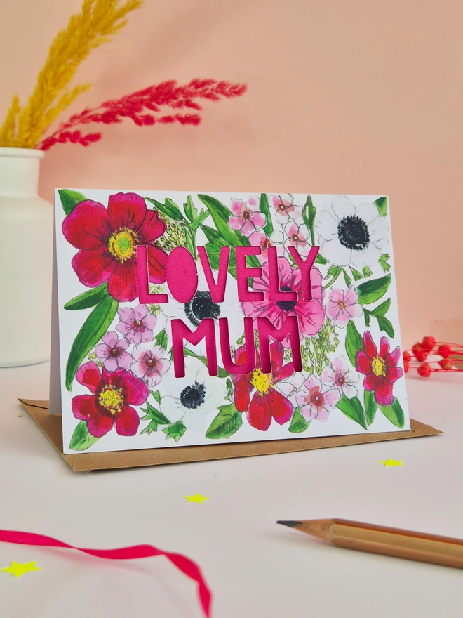 lovely mum card
