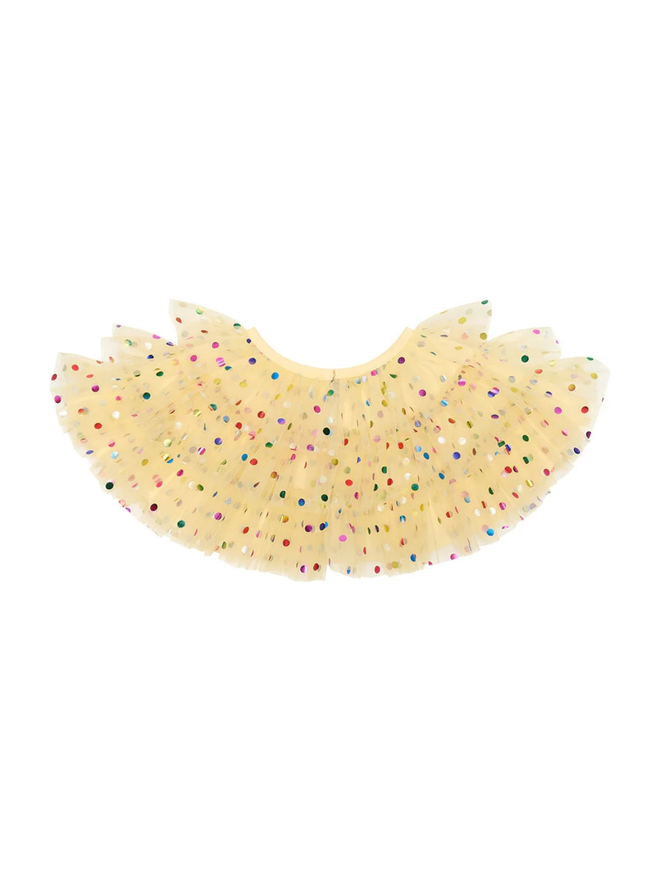 yellow kids' spot cape