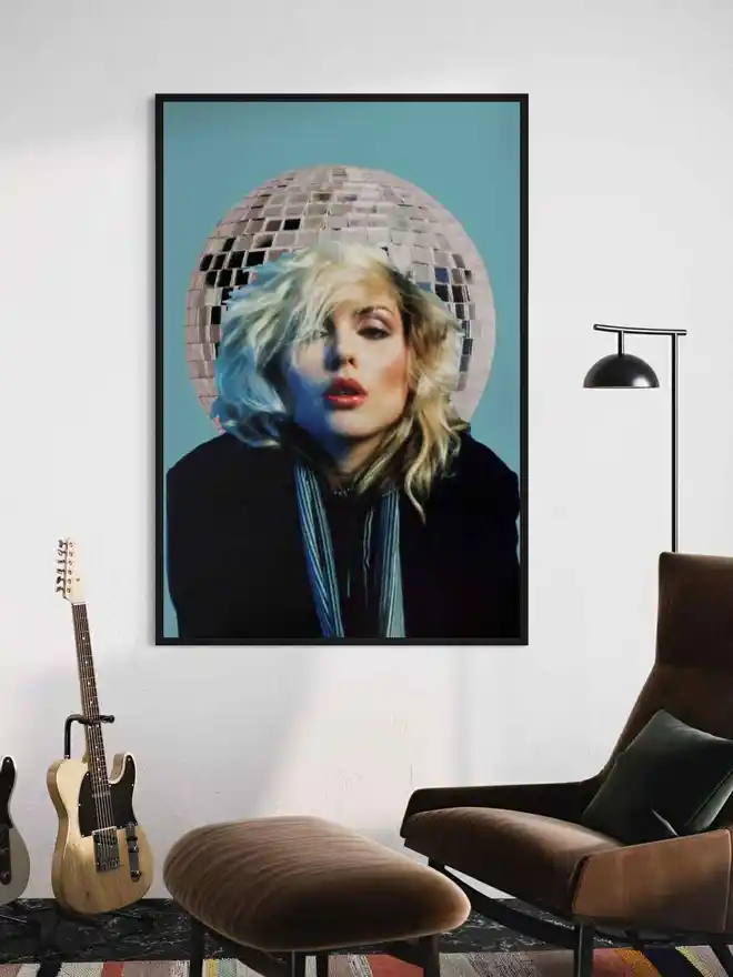 Blondie Rock Limited Edition Of 75 Print 