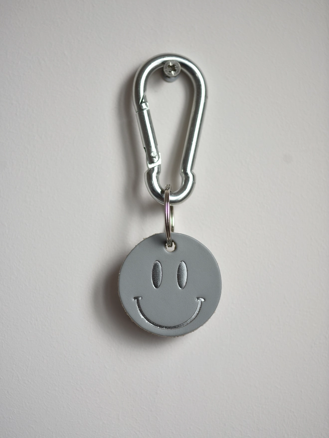 smiley keyring