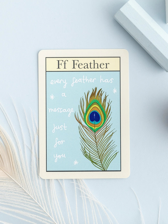 F is for Feather