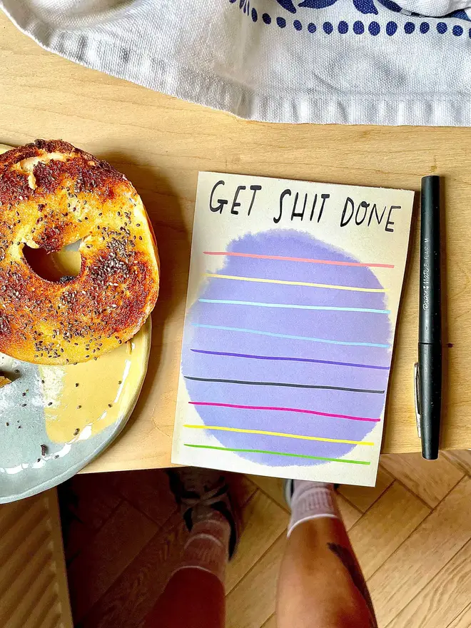 A notepad perfect for your to-do lists!