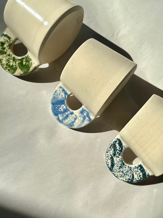 Wheel Thrown Stoneware Espresso Cups