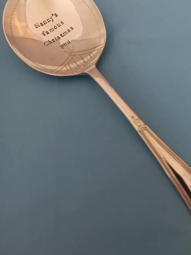 Personalised Dessert Serving Spoon