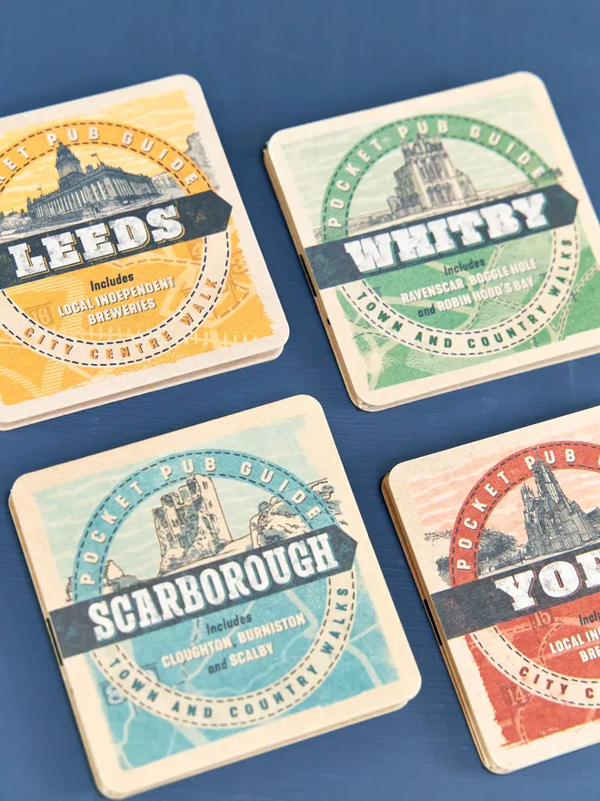 Pocket Pub Guides- Leeds, York, Scarborough and Whitby