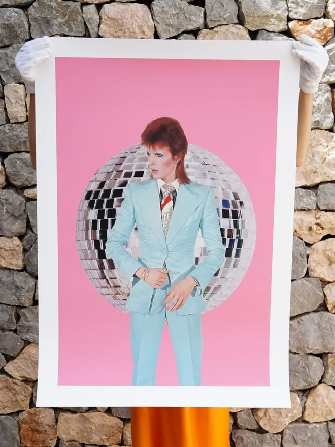 'Bowie Rock' Gicleé Print