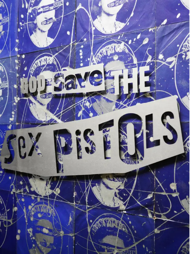 Sex Pistols -  vinyl sleeve artwork