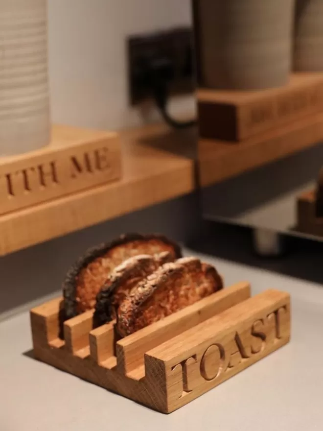 Personalised Toast Rack