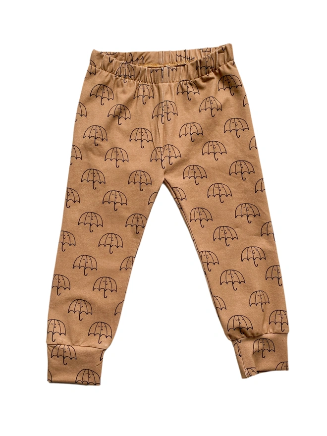 Umbrella Organic Kids Cuff Legging