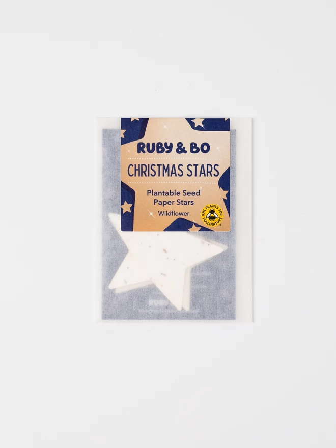 Christmas Stars! Plantable Paper Stars