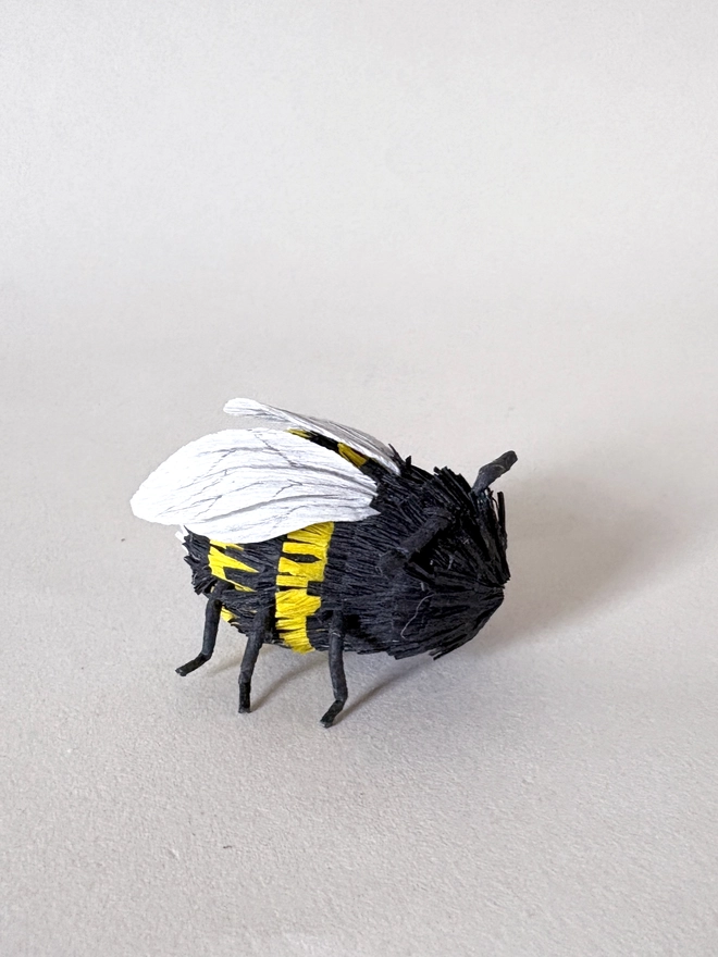 Crepe Paper Bumble Bee