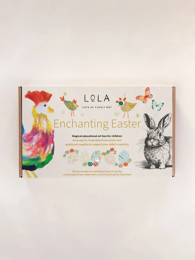 Enchanting Easter Art Box for children