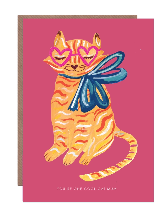 mum cat card