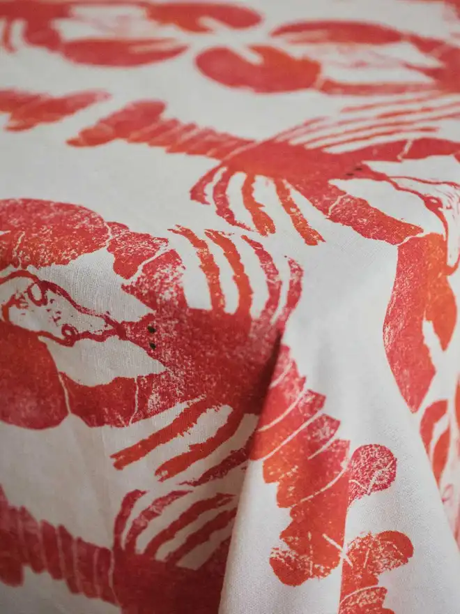Lobster tablecloth