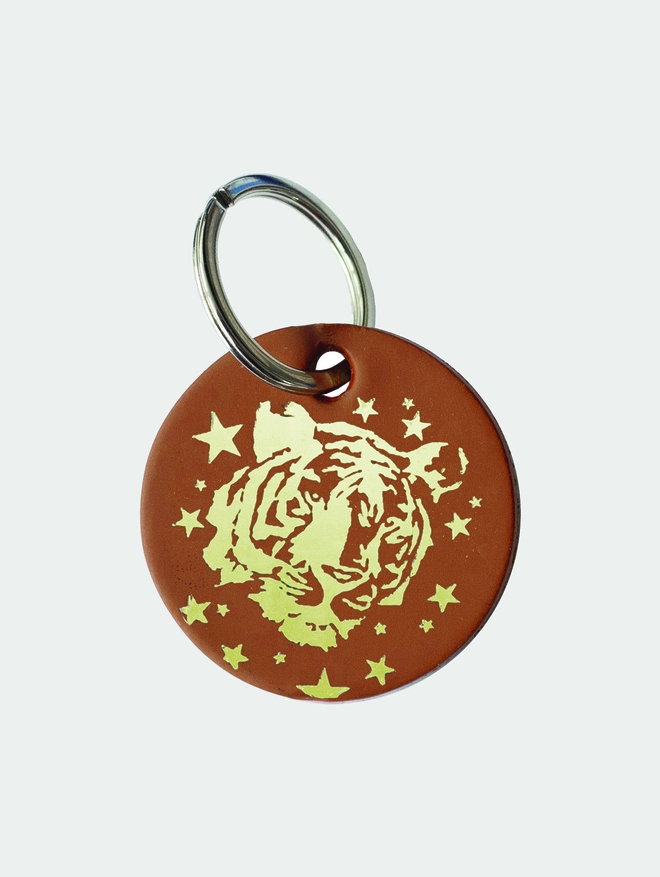 Tiger keyring