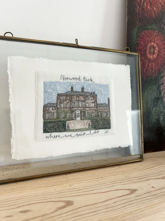 Special Place Embroidered Picture