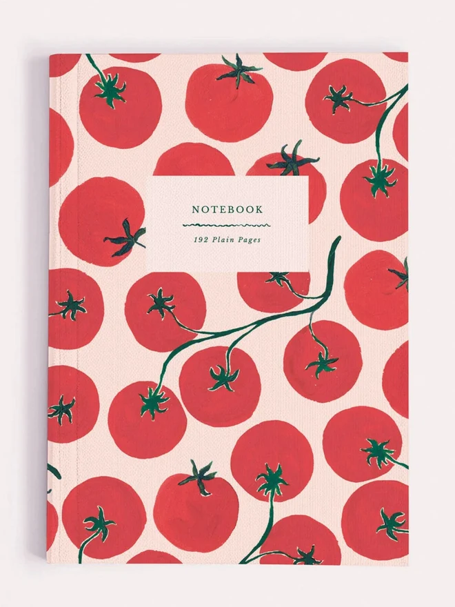 Front cover of the Tomatoes Notebook