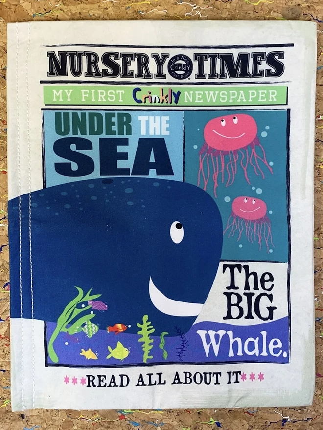 Under The Sea First Words Crinkly Newspaper