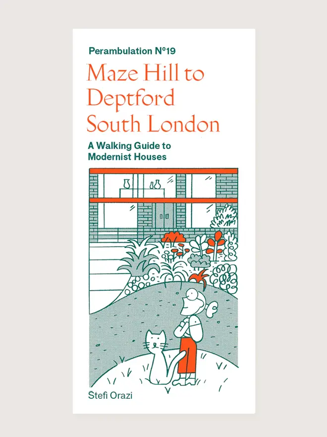 maze hill to deptford london walking guide. a walking map of south london.