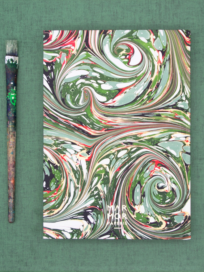 Marbled Journal - Swirl 