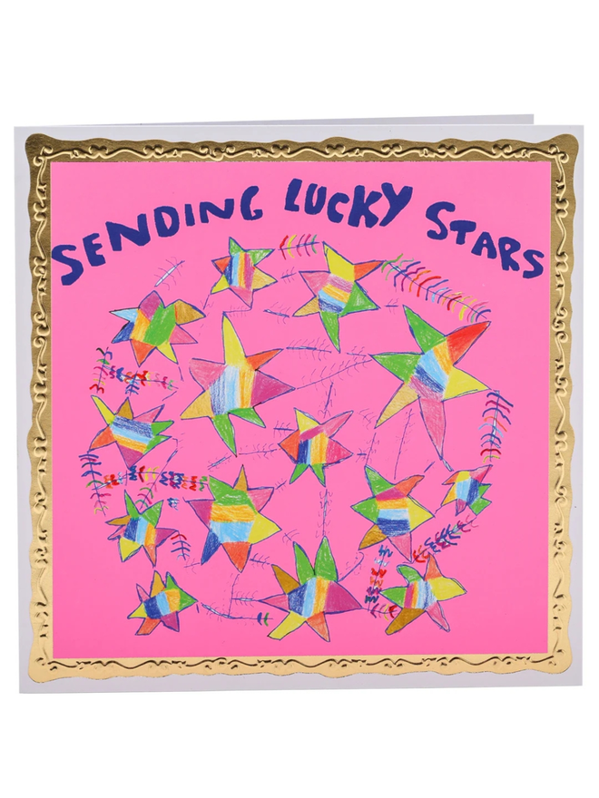 Sending you lucky stars card