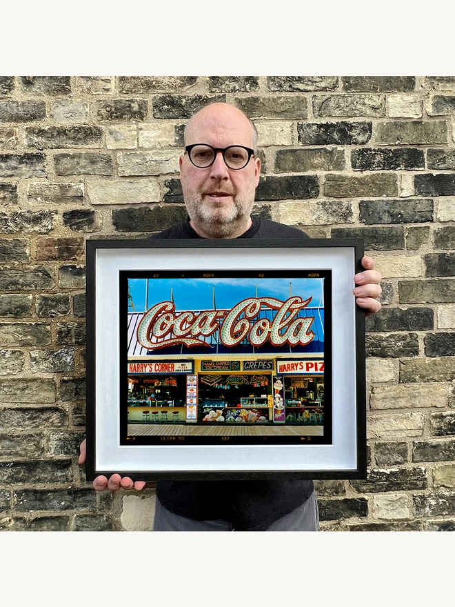 Richard Heeps Harry's Corner Small Black Frame