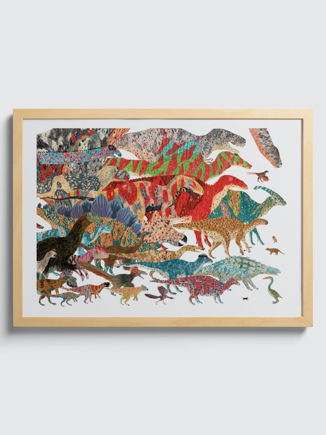 The Mesozoic Era Print