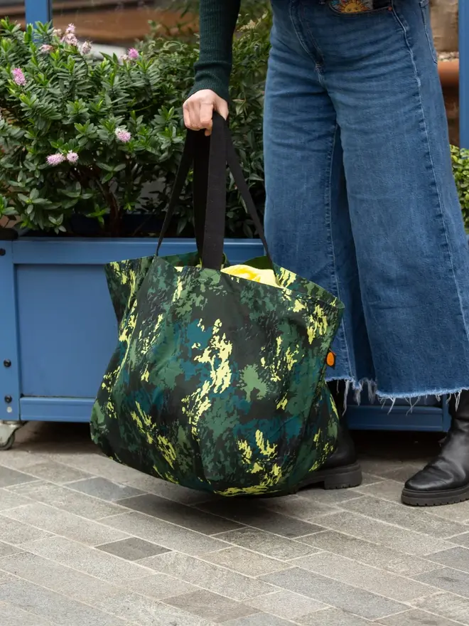 Tree Canopy Contents Oversized Tote Bag