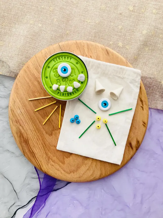 Halloween Monster Playdough Kit