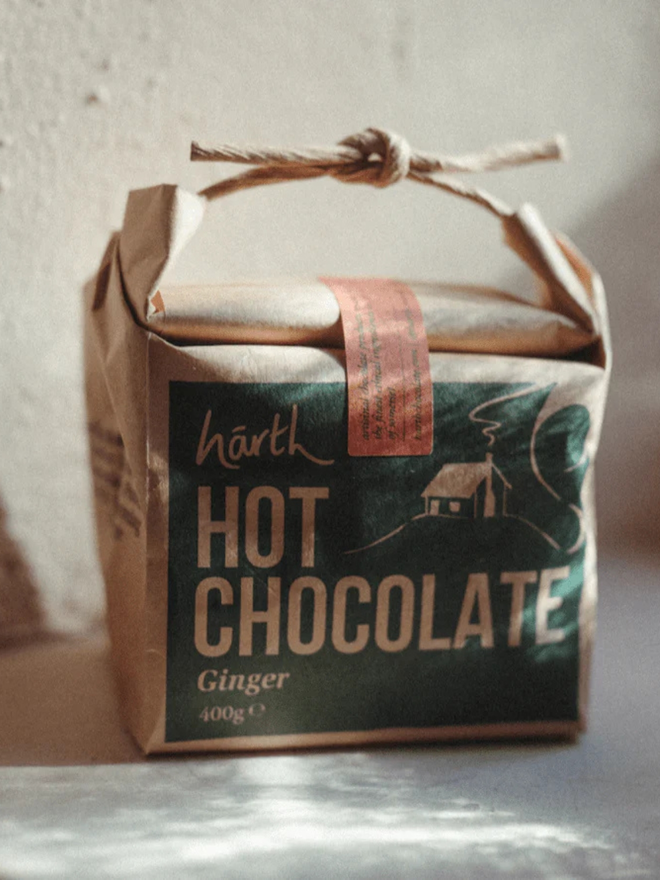 Ginger hot chocolate