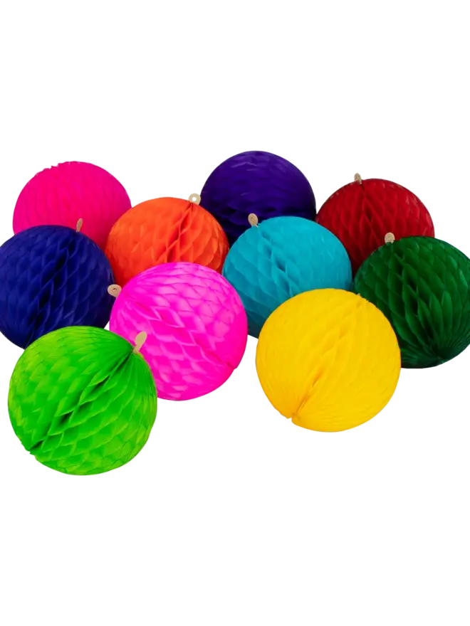 Honeycomb Rainbow Ball (Set Of 6)