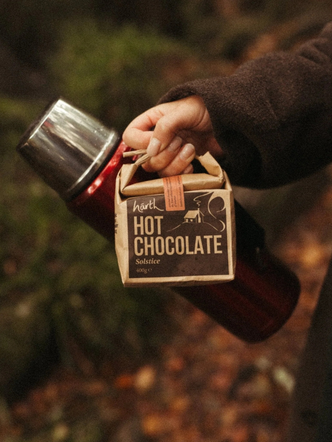 Winter solstice hot chocolate