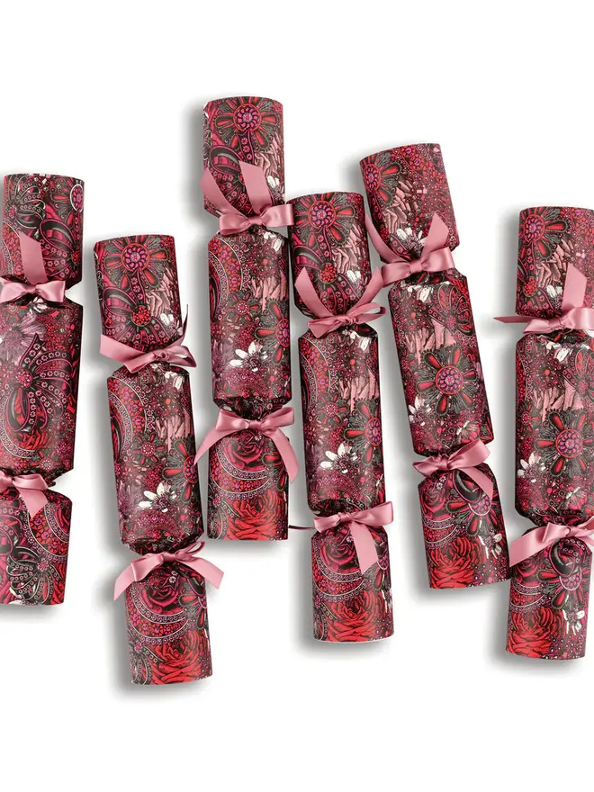 Christmas Jewels Luxury Christmas Crackers (Set Of 6)