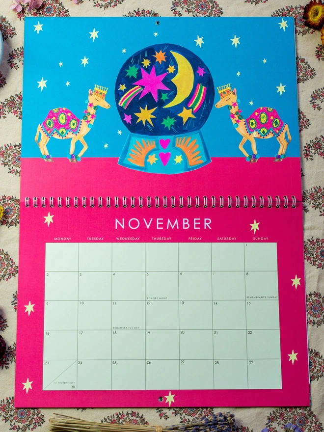CALENDAR NOVEMBER