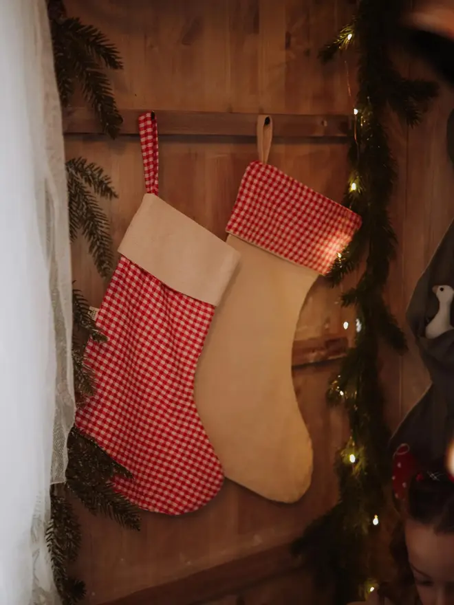 Red Christmas Stocking Ornament: Festive Holiday Decoration