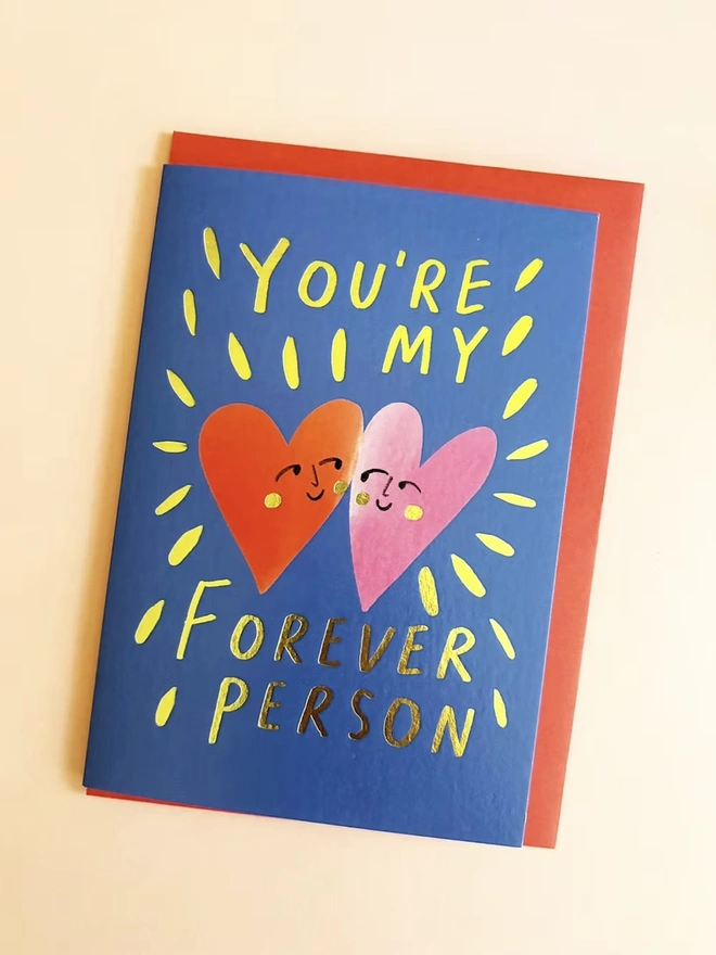'You're My Forever Person' Love Card