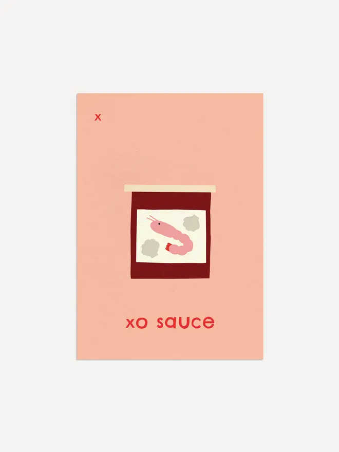 'XO Sauce' Print
