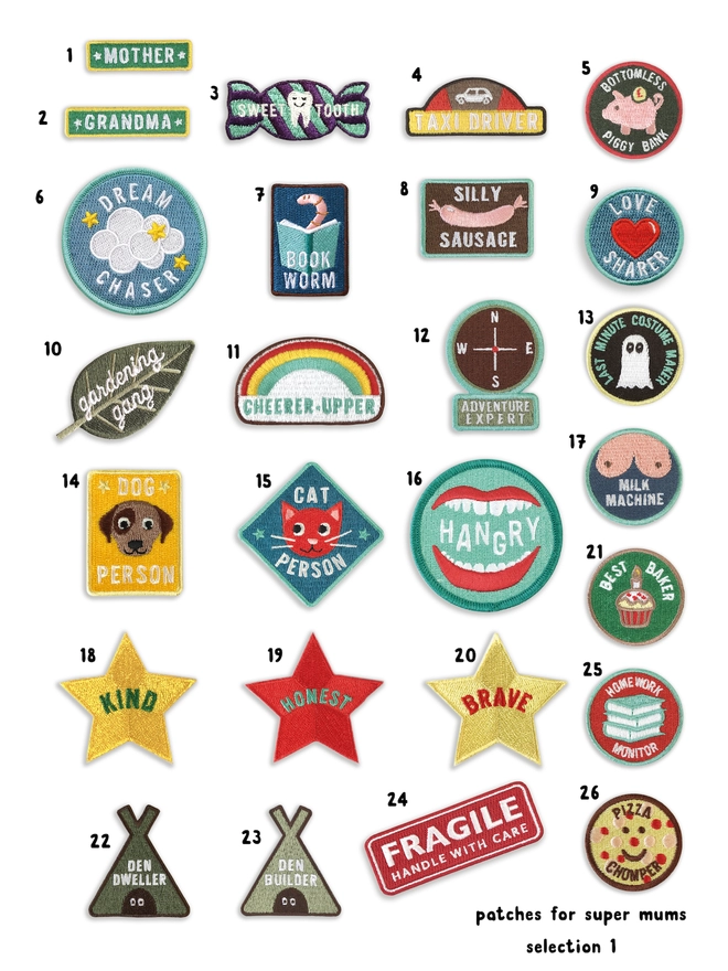 Merit Patch Selection Mims & Family