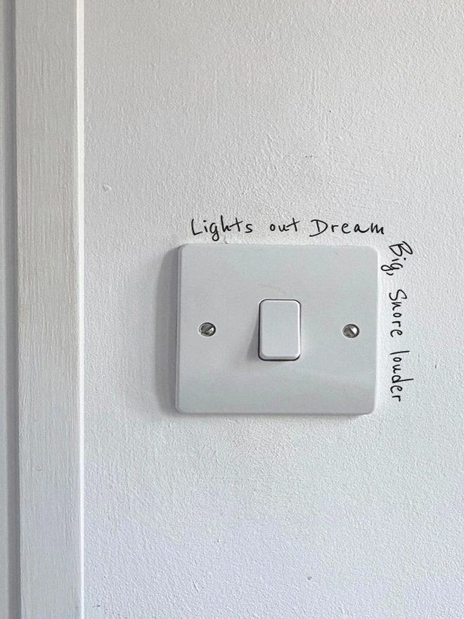 quote to go around your light switch