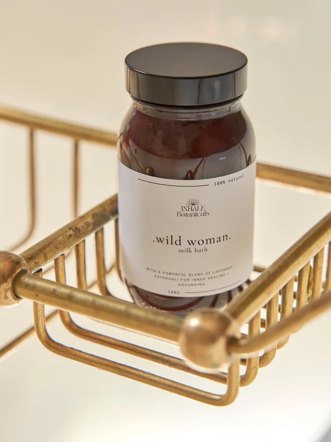 Wild woman bath milk