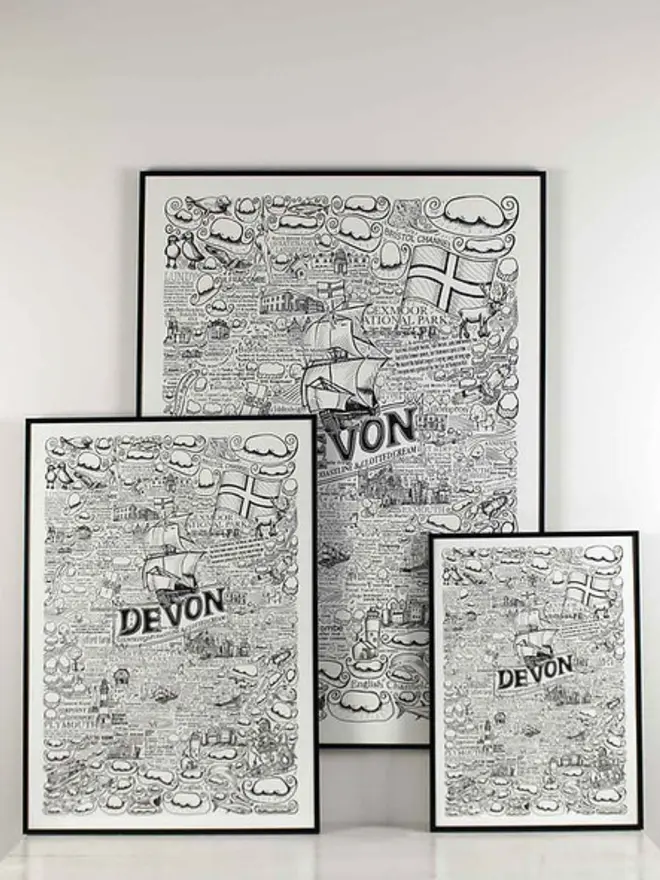 Devon Poster Wall Art Prime All 3