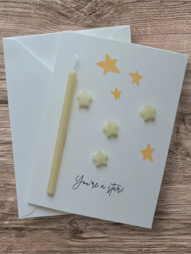'You’re A Star!' Glow In The Dark Celebration Card  