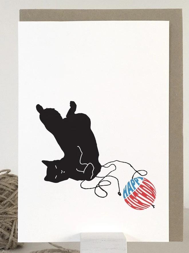 Cat Birthday Card