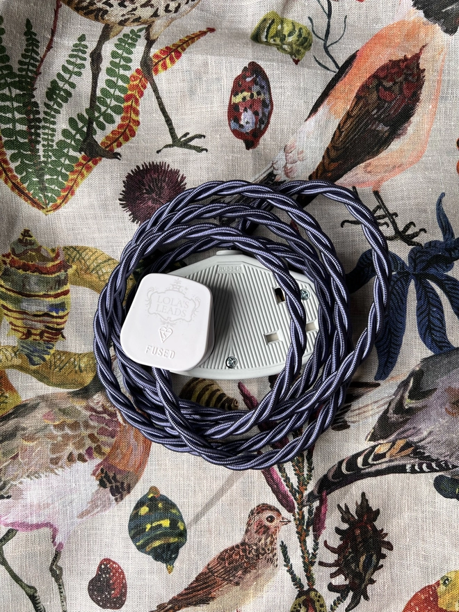 Lola's Leads Slate - Grey Extension Cable