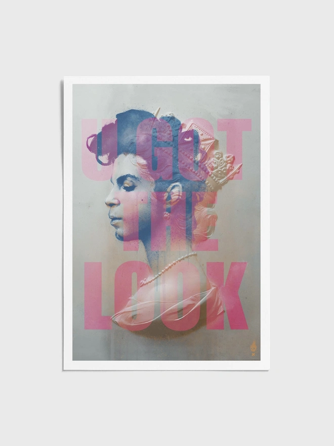 Prince U Got The Look Art Print - Unframed