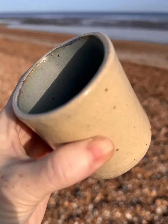 Coastal Style Ceramic Handmade Cup