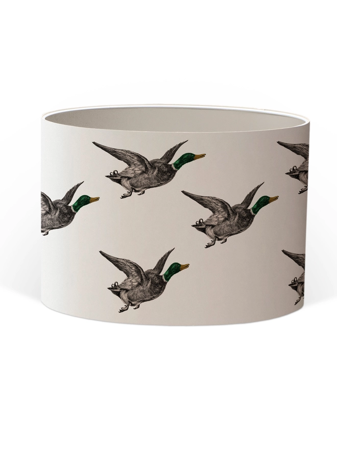 Ducks lampshade handmade