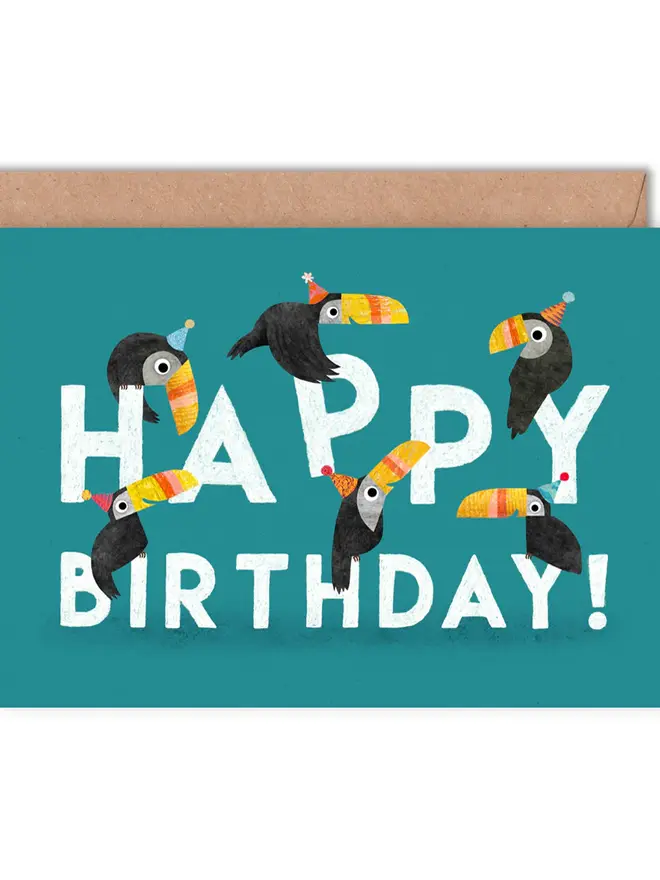 happy birthday cards pack of 6