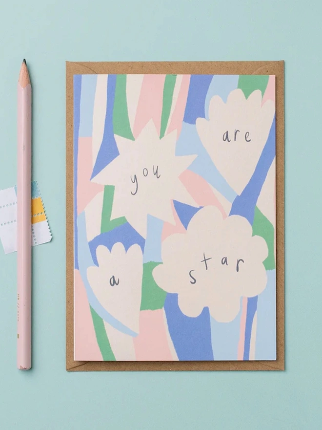 'You Are A Star' Greeting Card