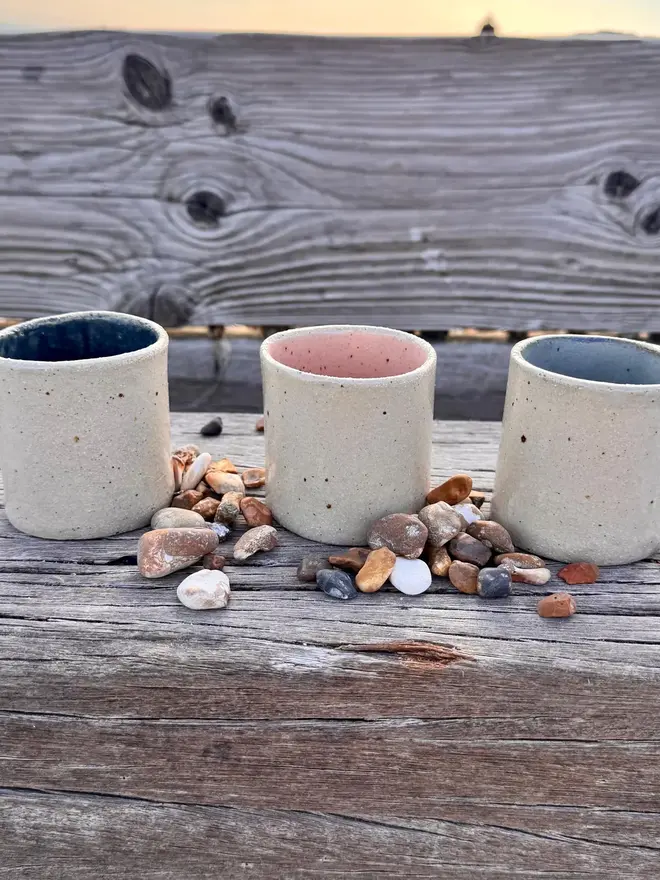 Coastal Style Ceramic Handmade Cup